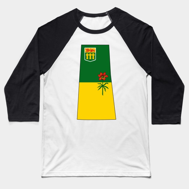 Saskatchewan Love! Baseball T-Shirt by somekindofguru